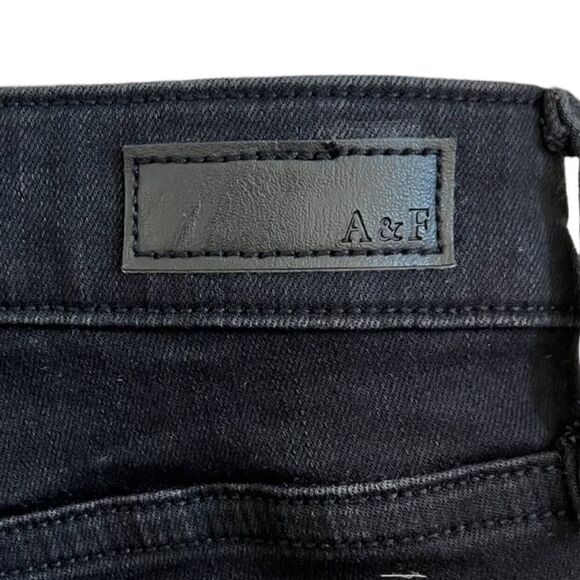 Abercrombie and fitch Simone distressed black skinny jean - Picture 8 of 11